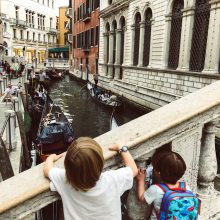 Final de semana em Veneza com crianças